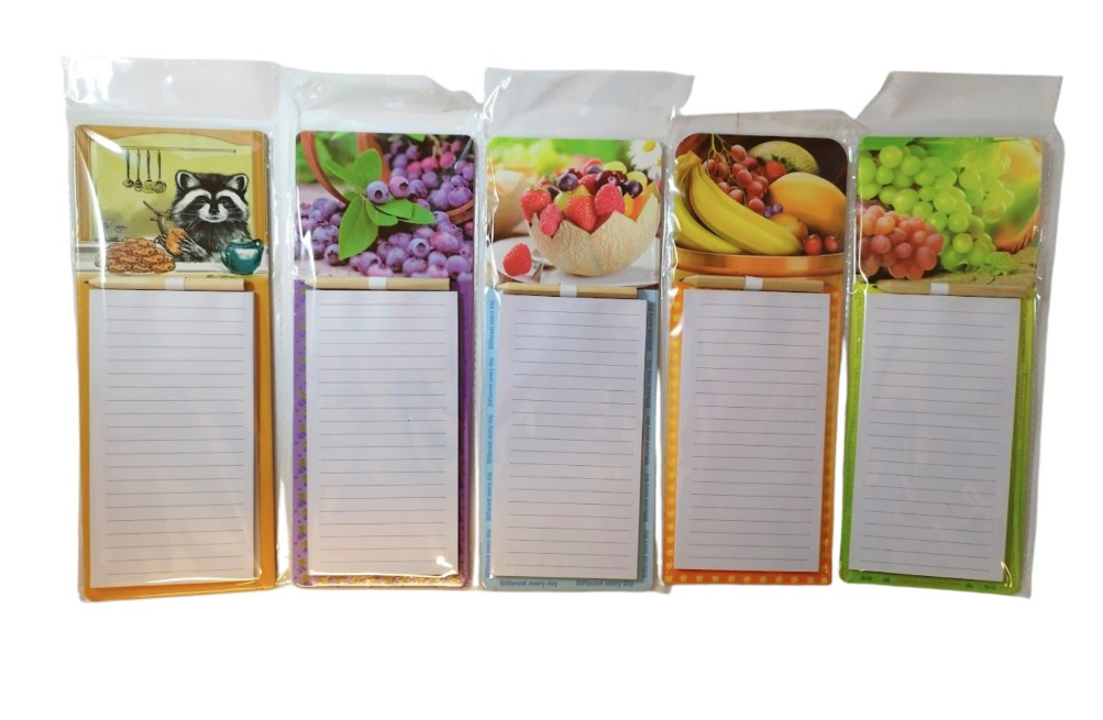 Notes na lodówkę mix wzorów 900918 KTW